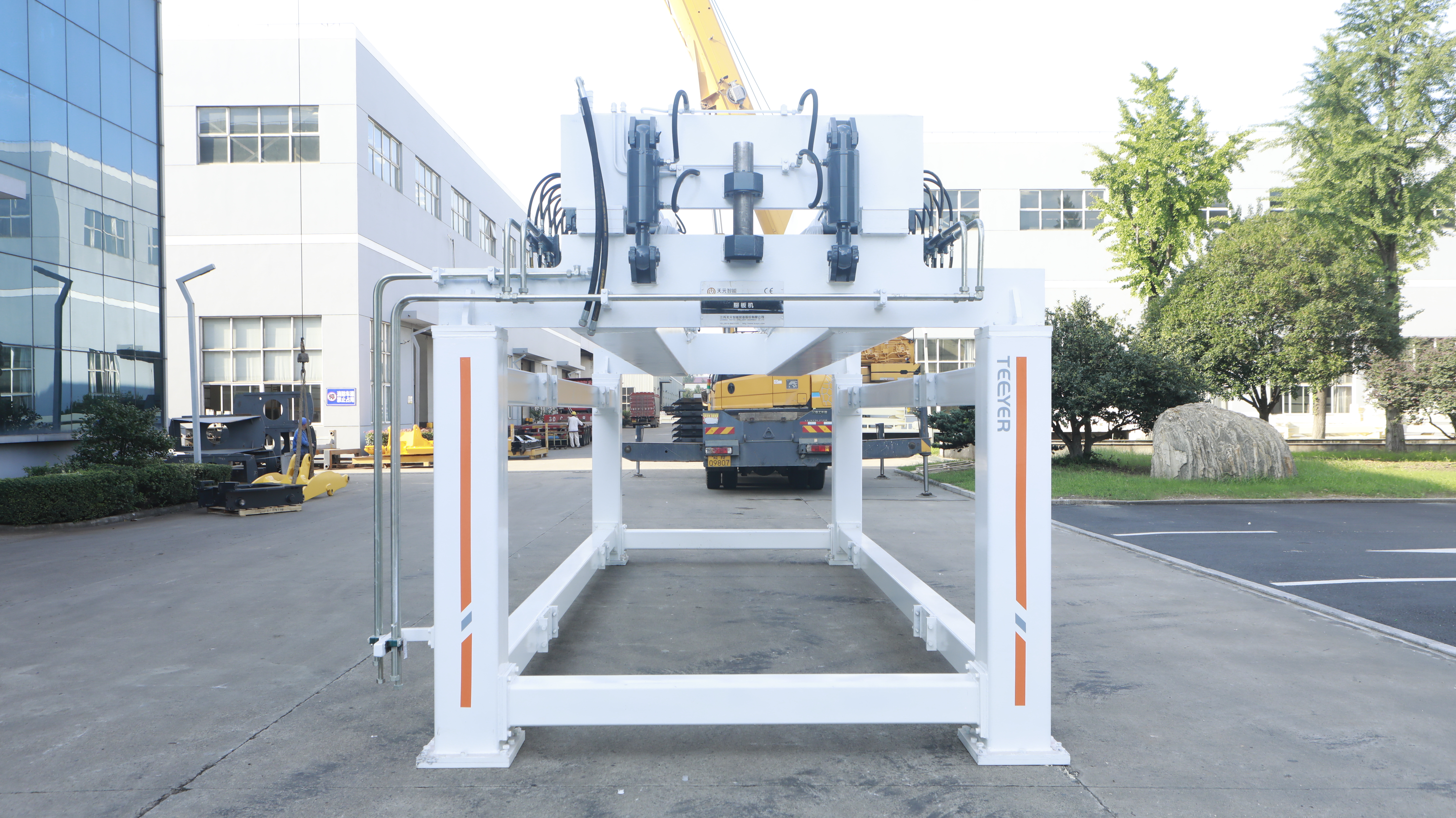 Automatic Iron Clamping Blocks Twice Pressing Separator