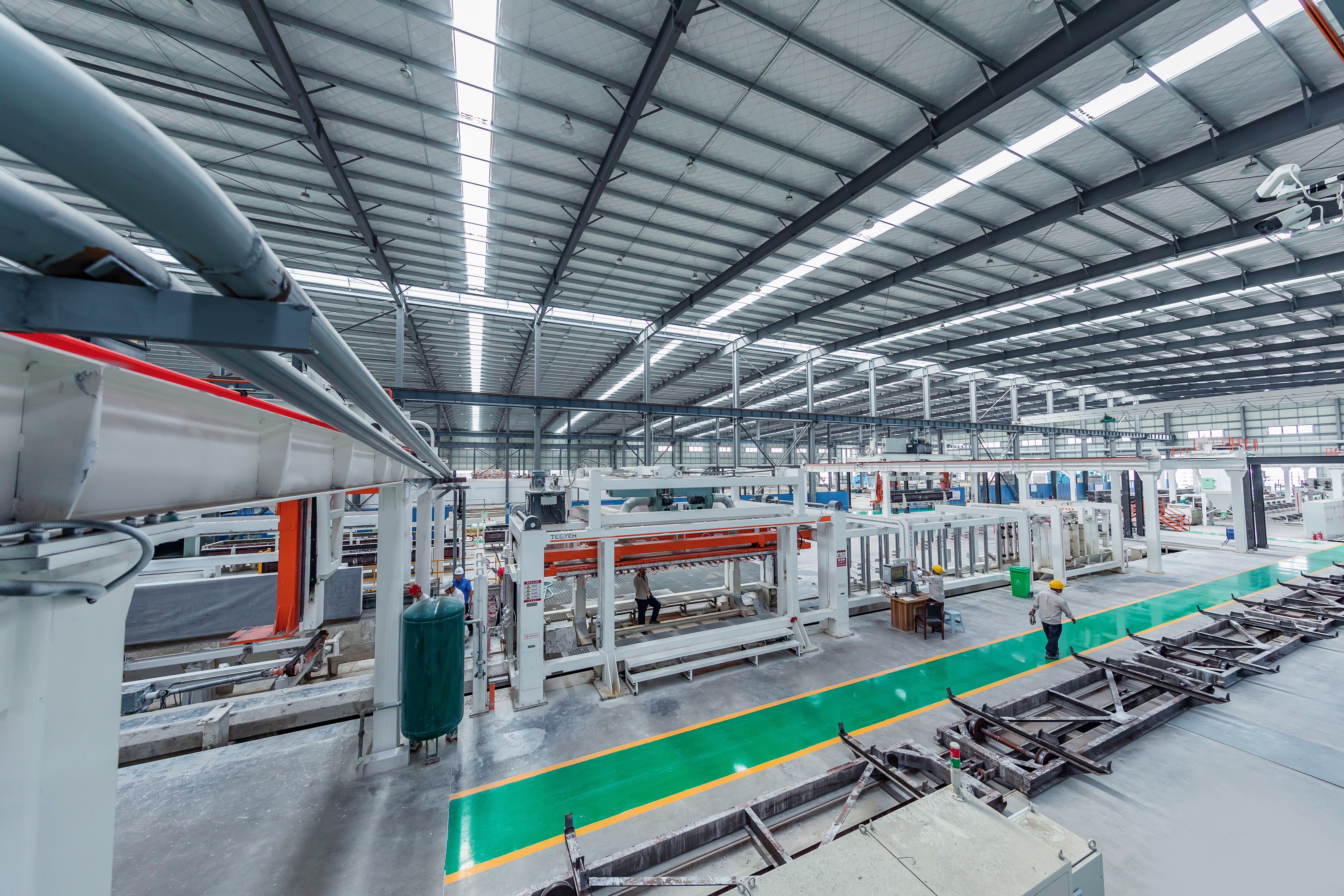 AAC Block Eco Friendly Cutting Machine Set