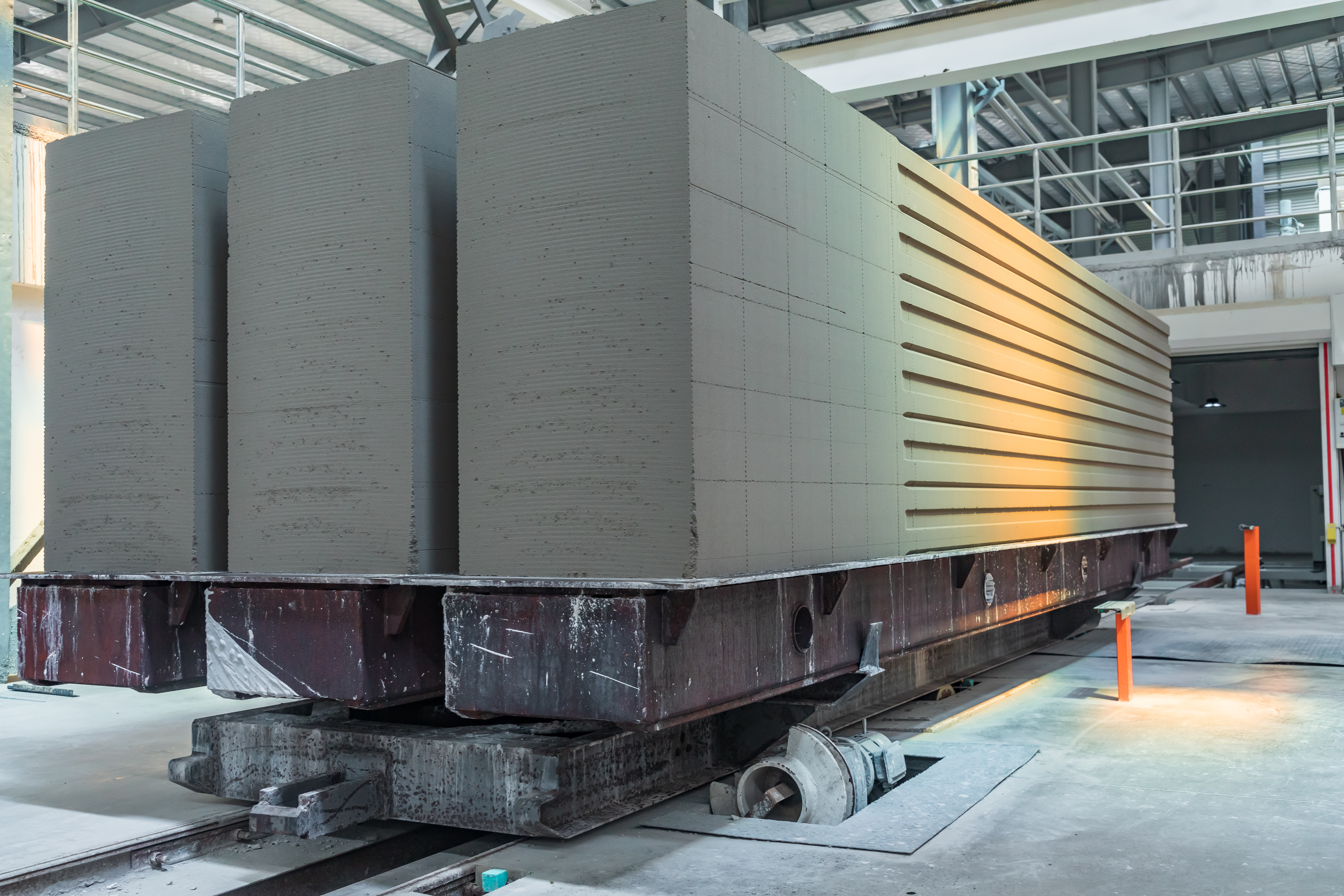 Reinforcement Smooth Surface AAC Side Plate for Flat Cake