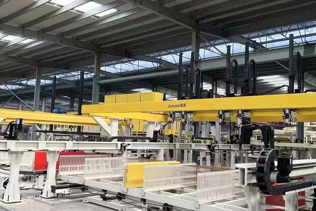 Automatic Steel Mesh Fabricating & Circulation Section