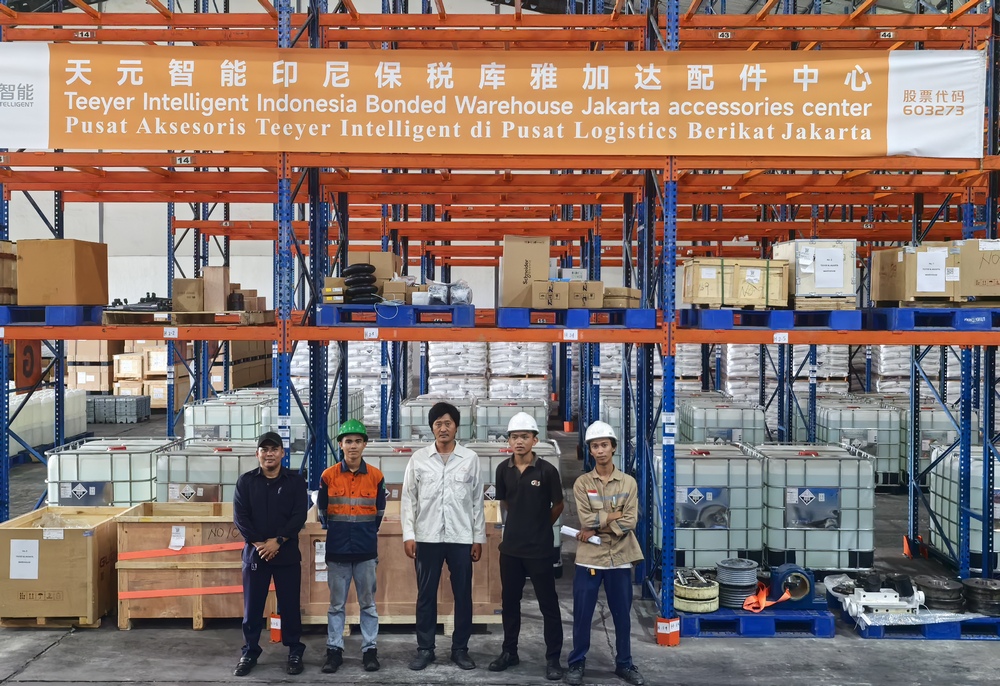 Teeyer Intelligent Establishes Indonesia Spare Parts Center, Covering Southeast Asia And Enhancing Global Brand Influence