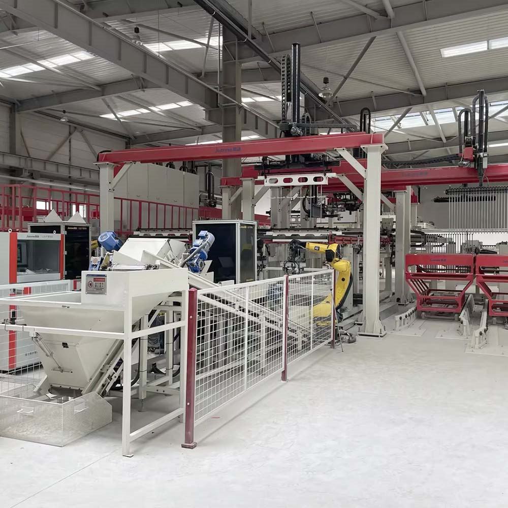 Automatic Networking Steel Mesh Fabrication System