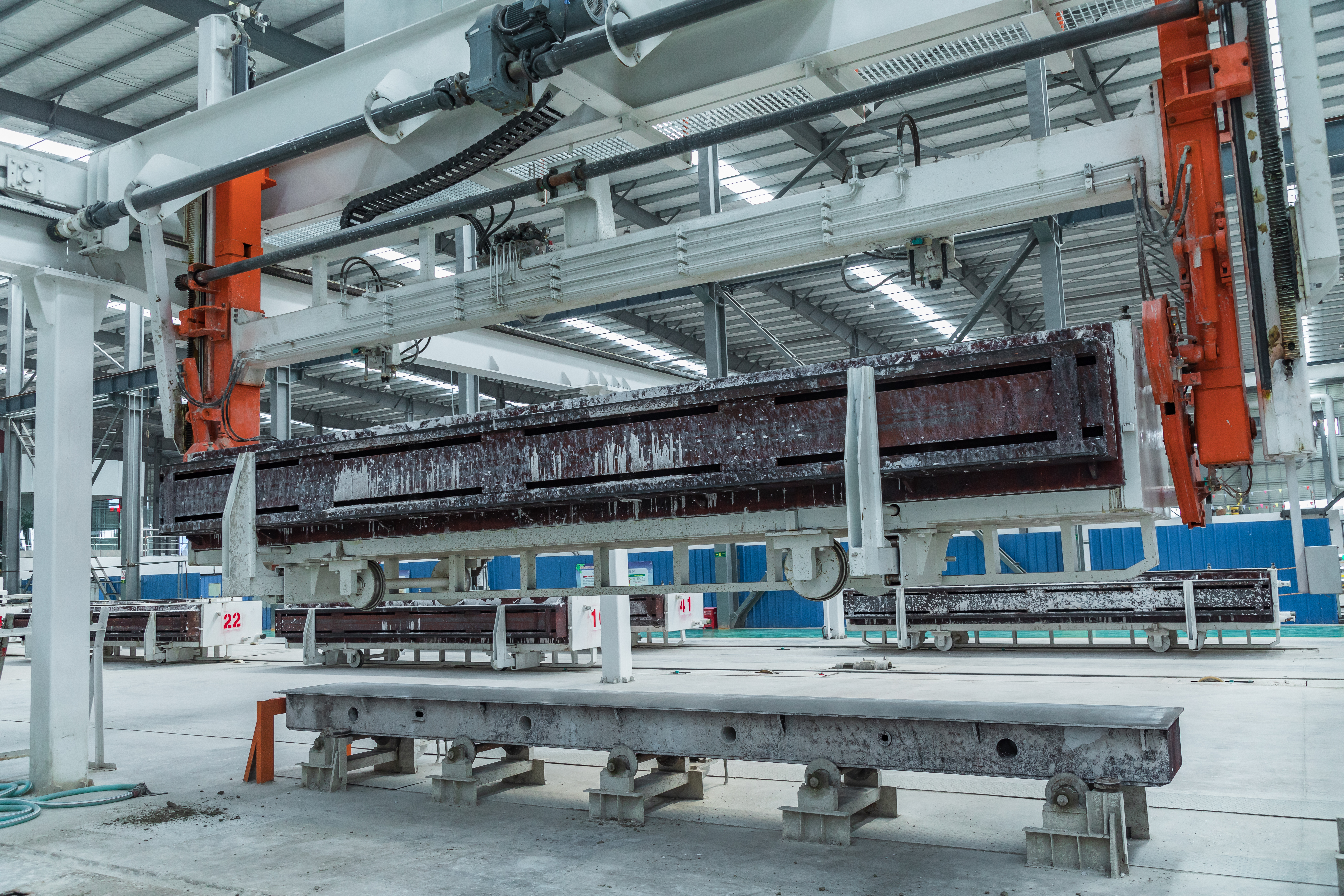 Reinforcement Smooth Surface AAC Side Plate for Flat Cake