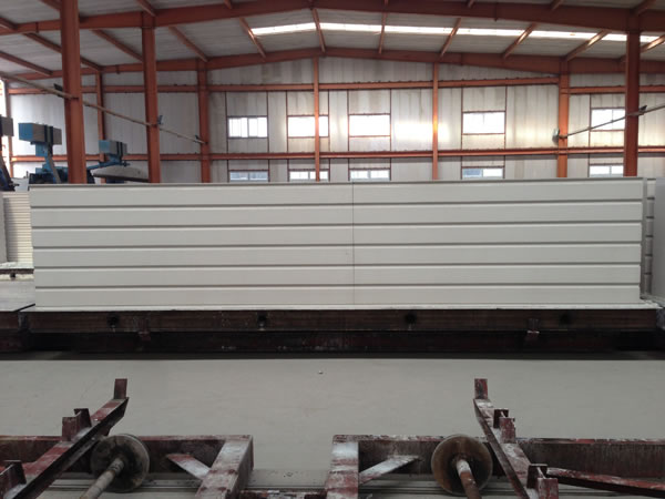 AAC panel packaging after autoclaving