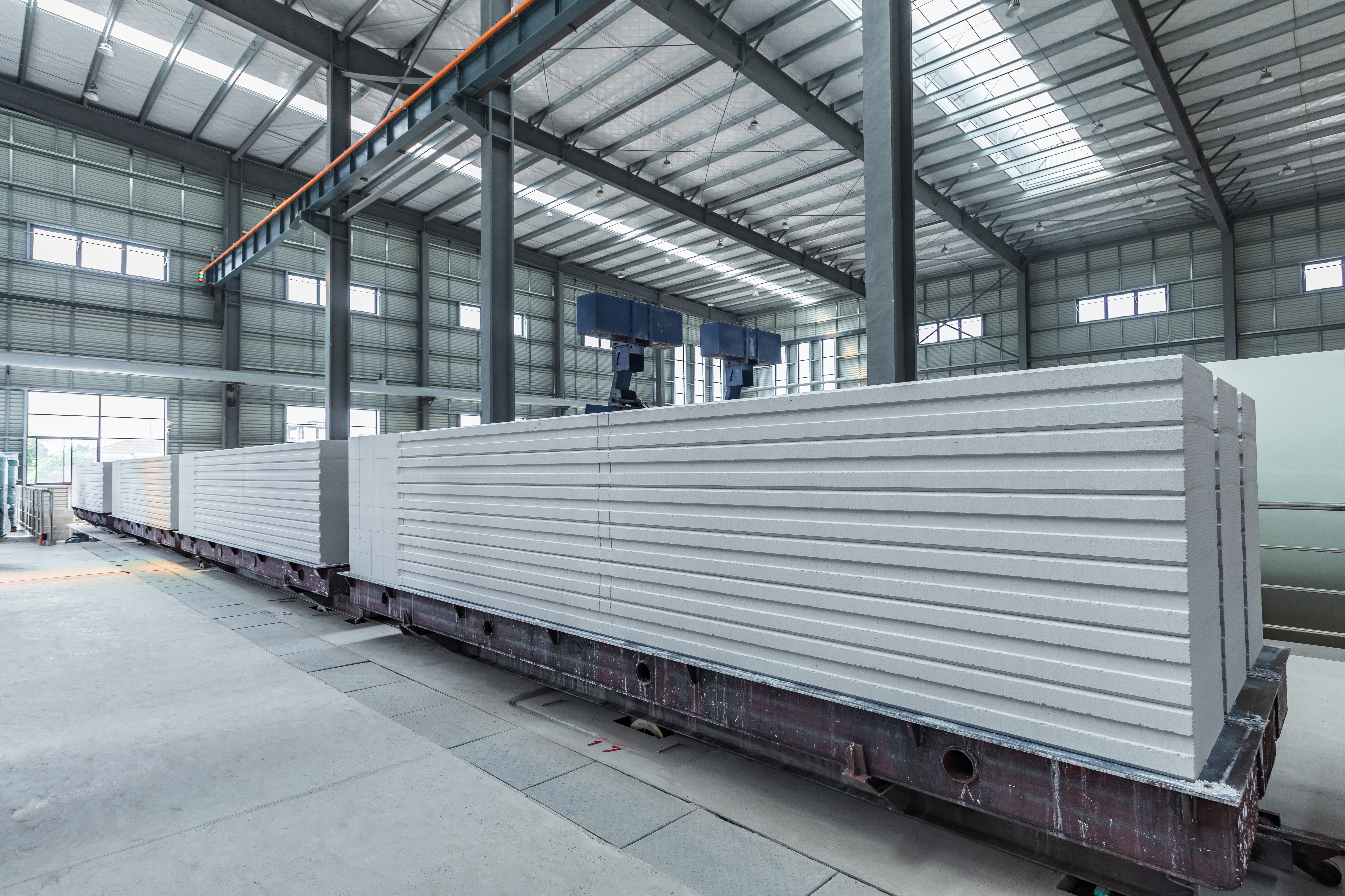 Reinforcement Smooth Surface AAC Side Plate for Flat Cake